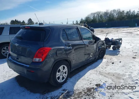 2016 Chevrolet Trax 1Ls z USA, uszkodzony, nr VIN 3GNCJKSB5GL248561